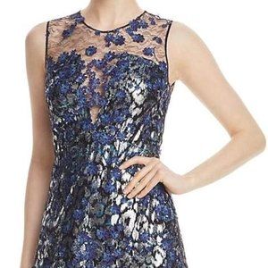NWT - Elie Tahari Lace Overlay Dress